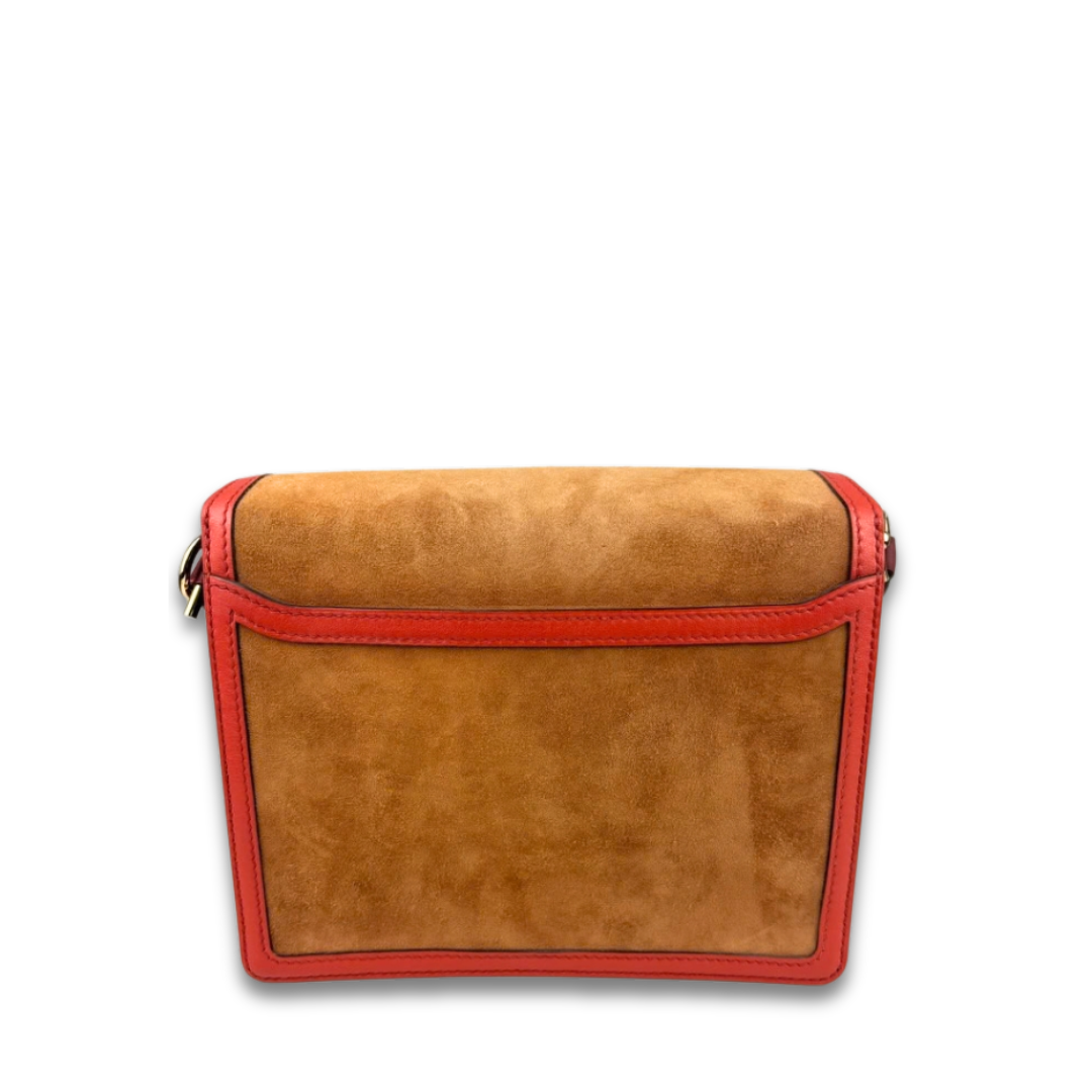 Hermès Suede Tricolor Roulis 23