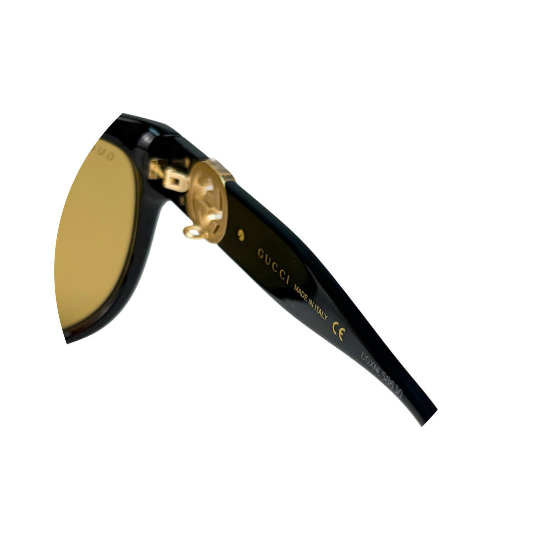 Gucci Gold Chain Sunglasses