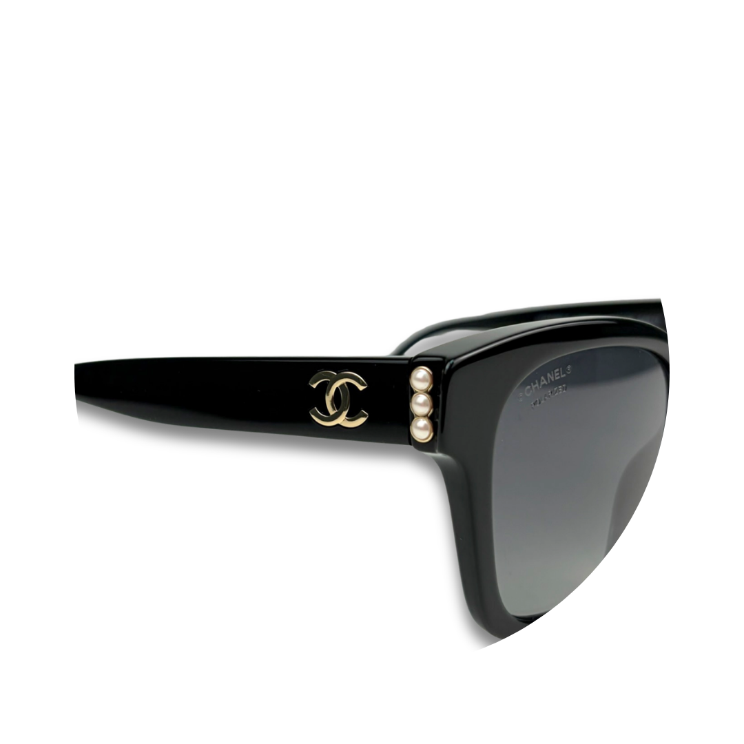Chanel Black Square Sunglasses