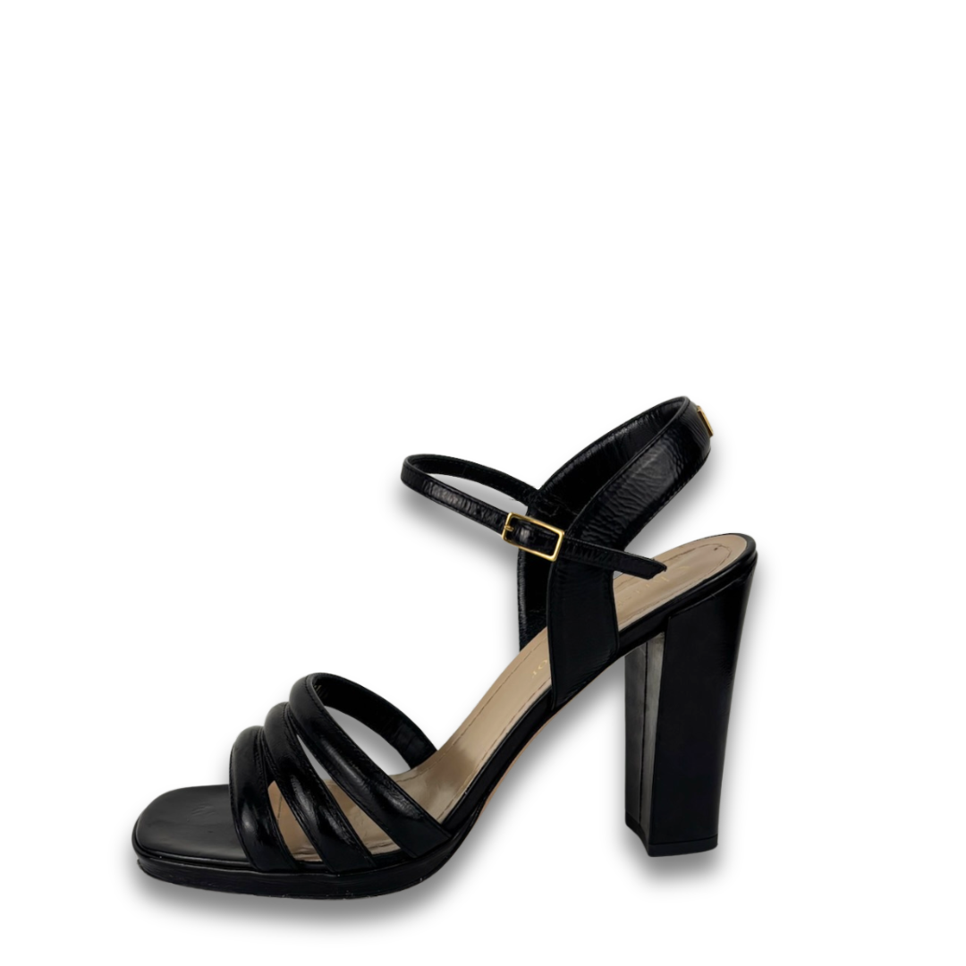 Dior Black Heeled Sandals - Size 37