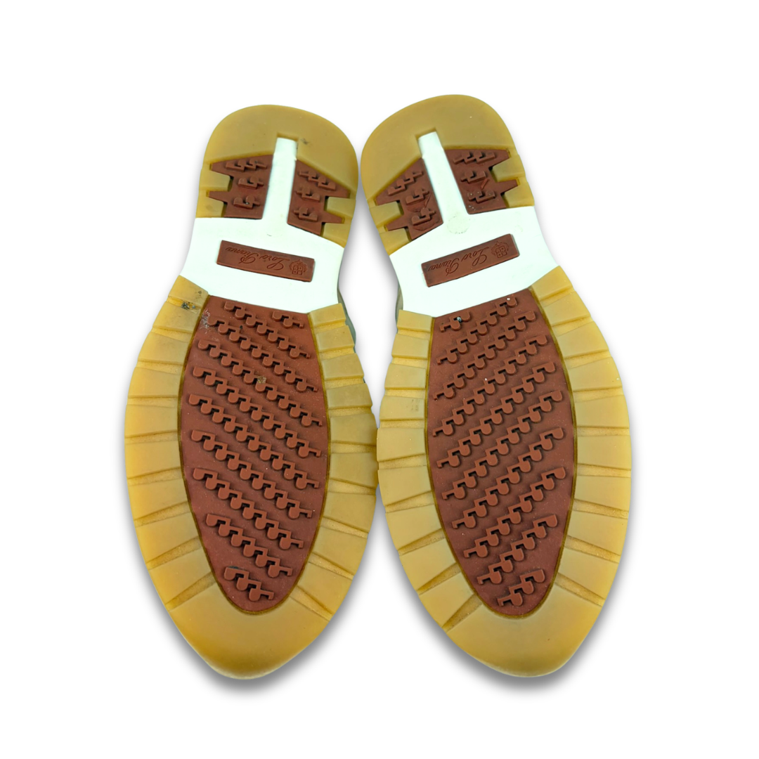 Loro Piana Beige 360 LP Lady Flexy Walk Sneakers - Size 38.5