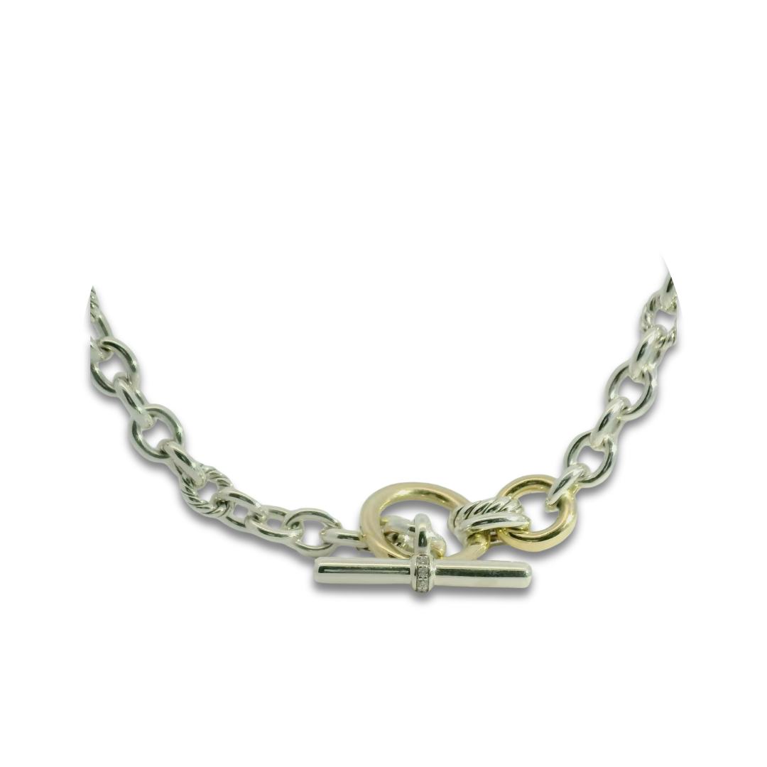 David Yurman Mercer Toggle Chain Necklace