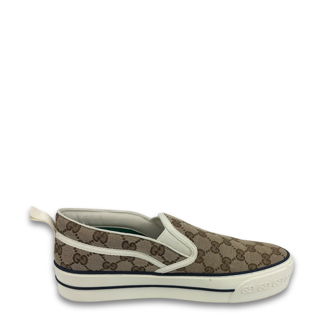 Gucci Tennis 1977 Slip On Sneakers- Size 40