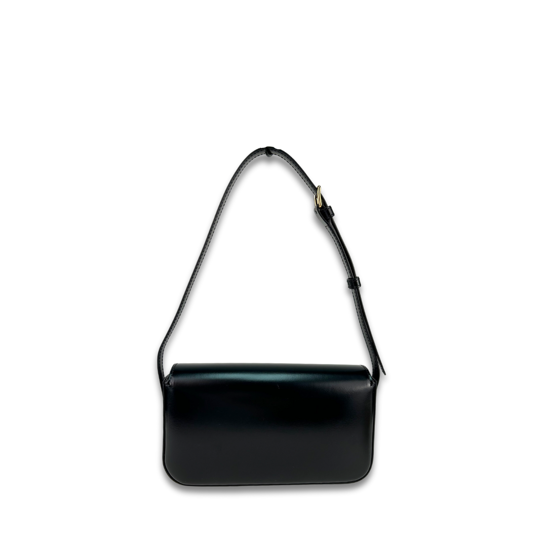 Celine Leather Claude Shoulder Bag