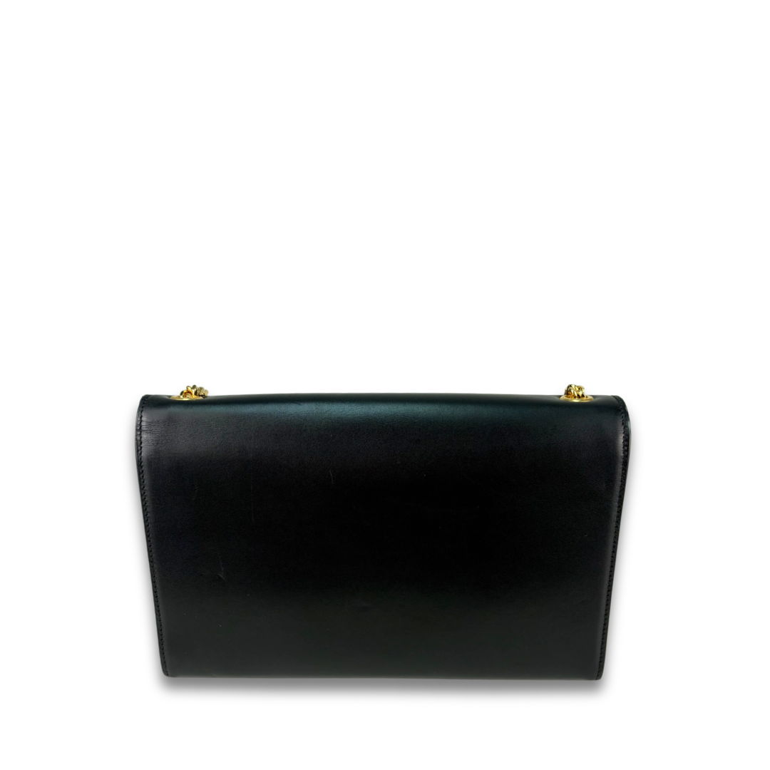 YSL Black Medium Kate Tassel Chain Bag
