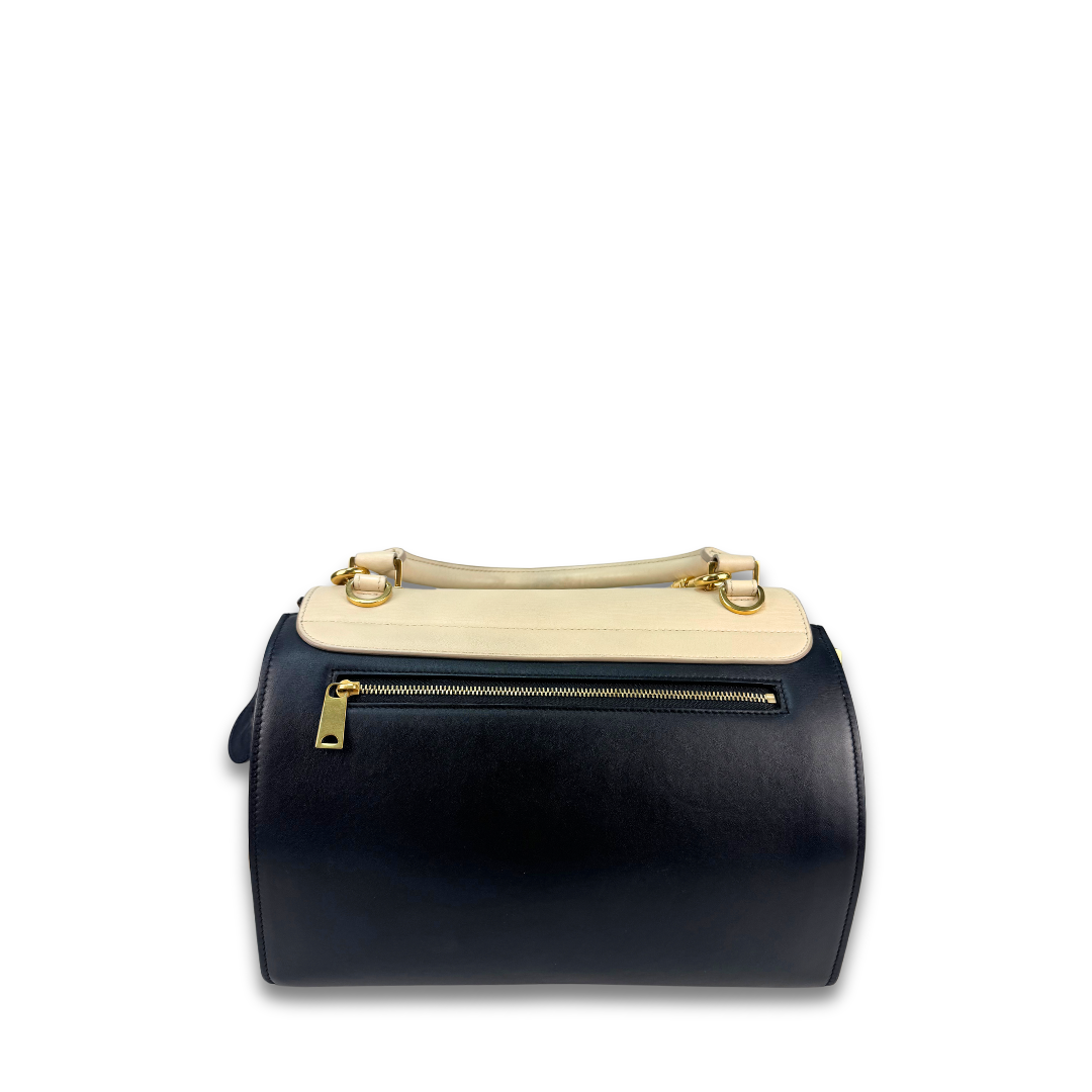Celine Tri-Color Trapeze Handbag