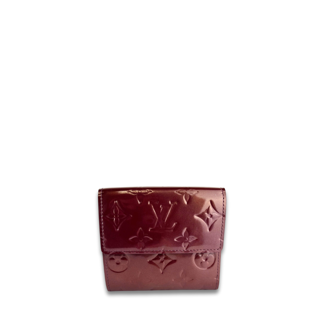 Louis Vuitton Rouge Fauviste Vernis Elise Wallet