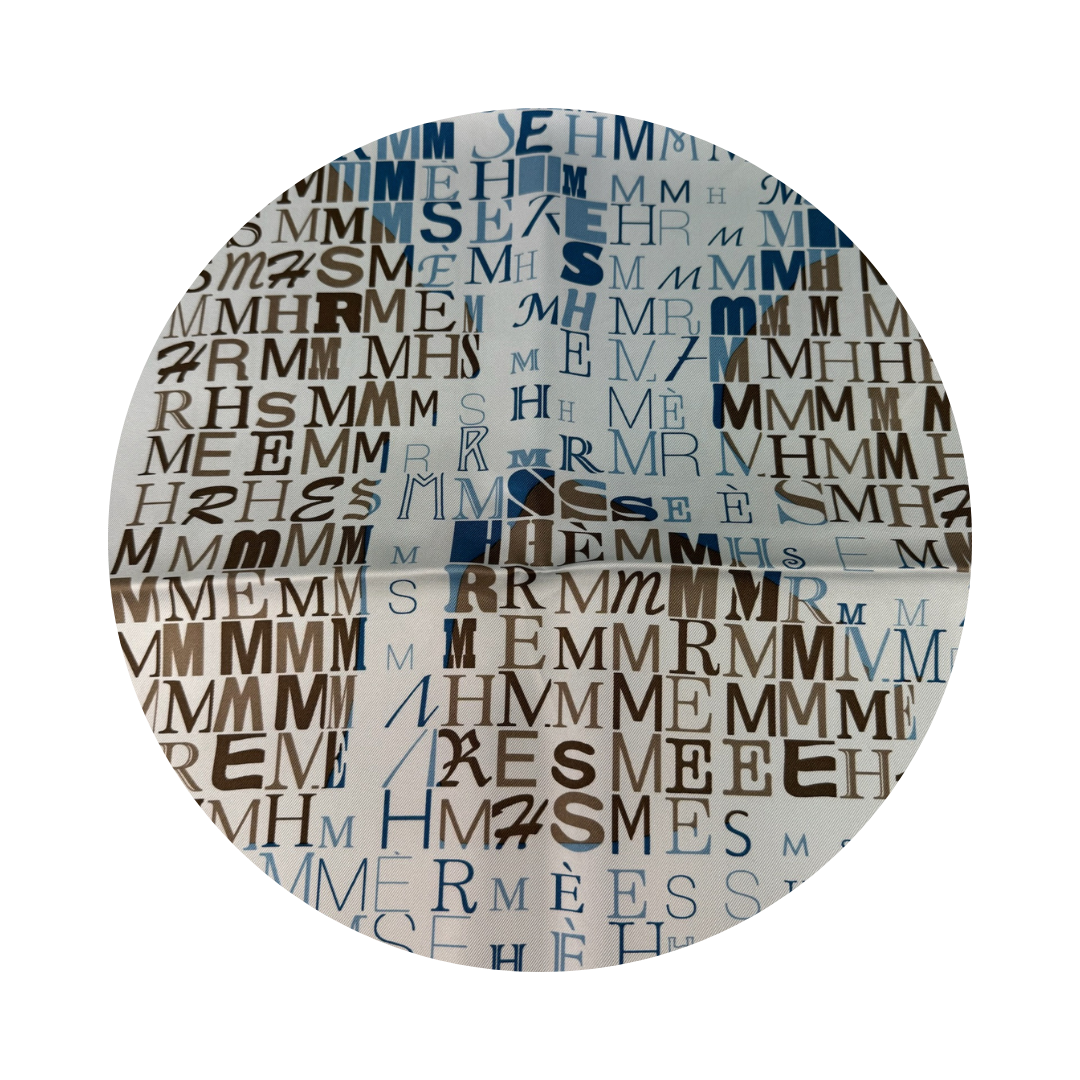 Hermès 'Cheval de Caractère' Silk Scarf 90