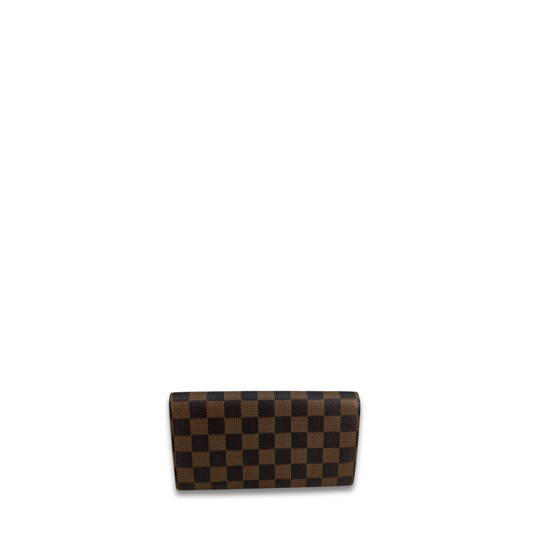Louis Vuitton Damier Ebene Sarah Wallet