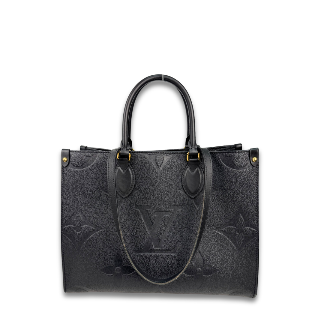 Louis Vuitton Black Empreinte OnTheGo MM