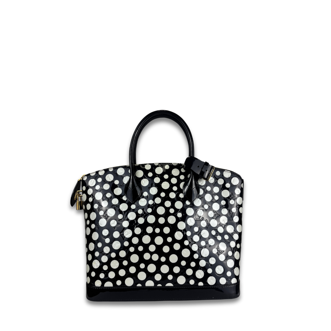 Louis Vuitton Kusama Infinity Dots Vernis Lockit MM