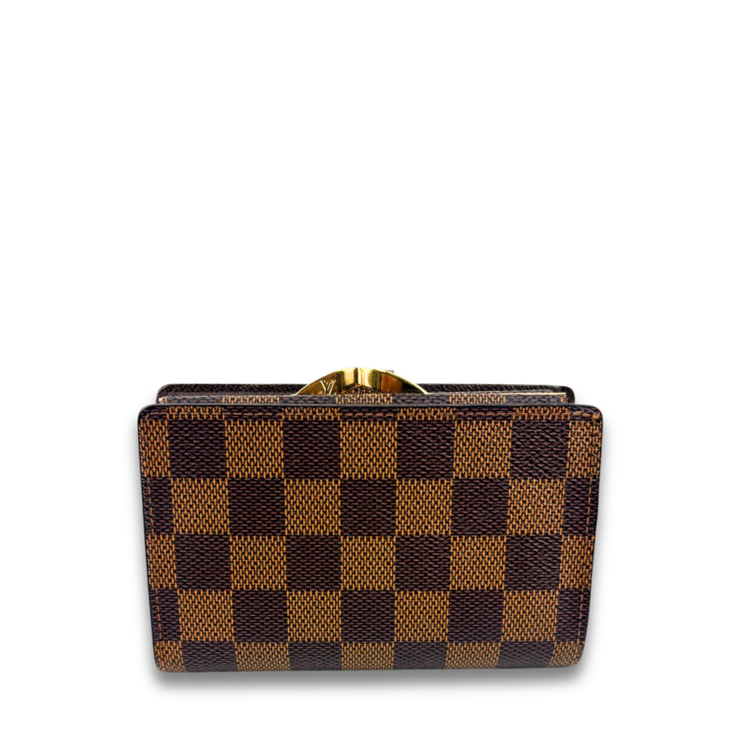 Louis Vuitton Damier Ebene French Purse Wallet