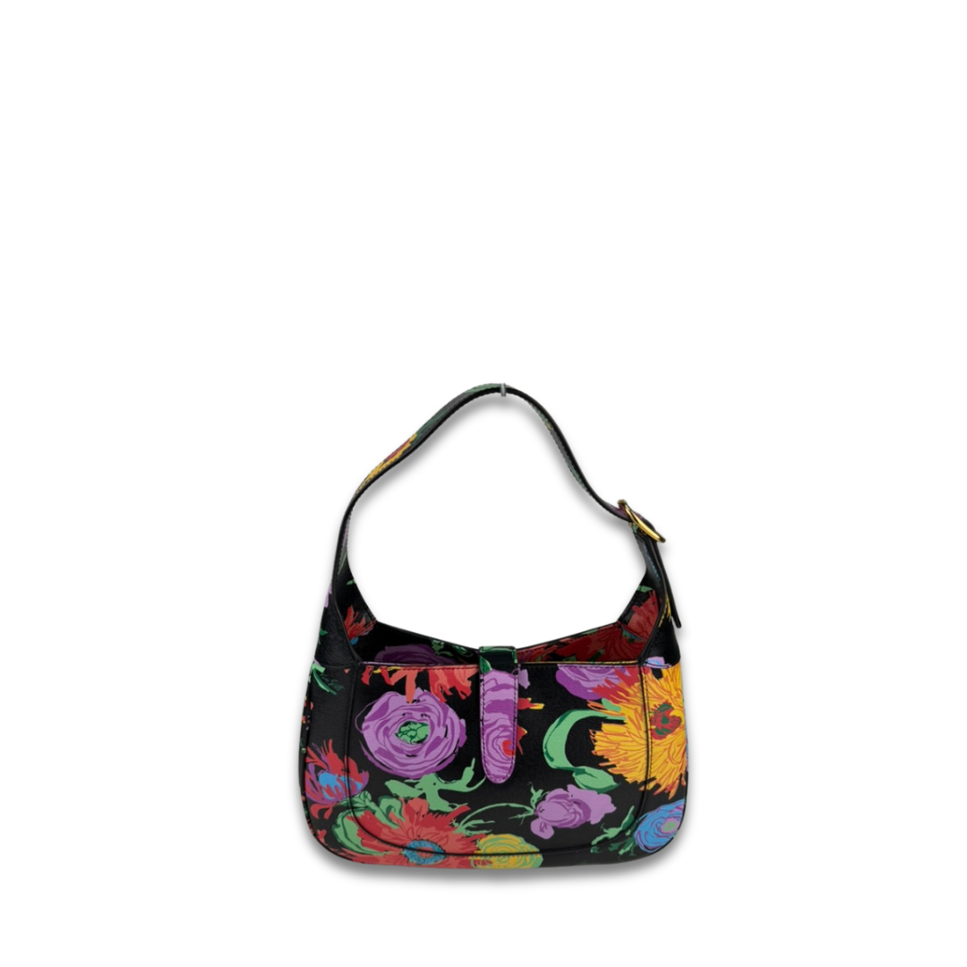 Gucci x Ken Scott Floral Jackie Shoulder Bag