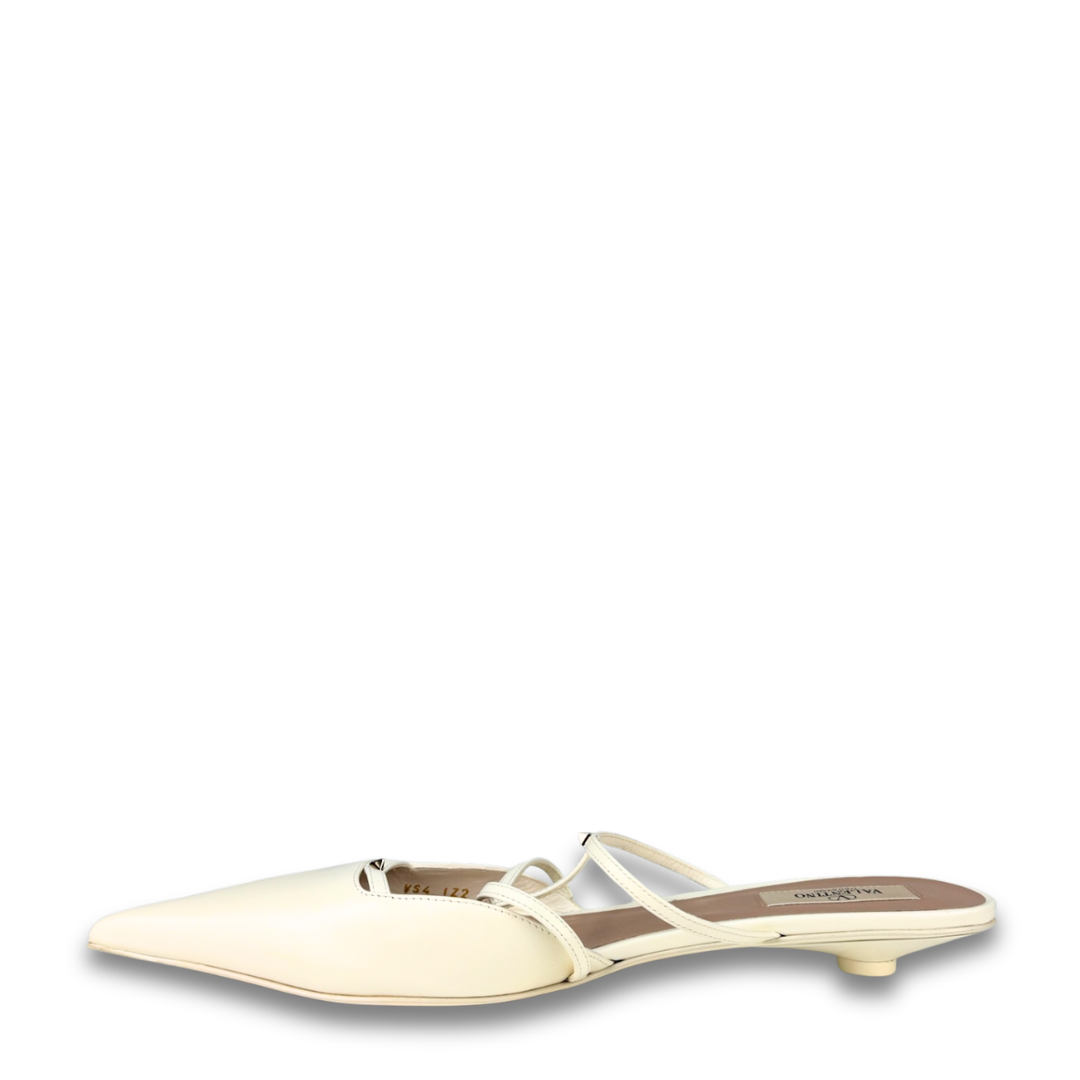 Valentino Rockstud Wispy Mules - Size 39.5