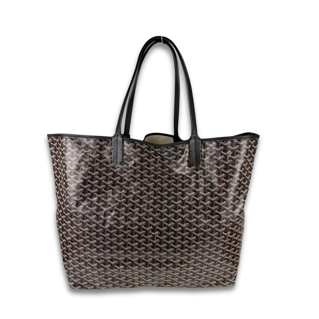 Goyard Black Saint Louis XXL Tote