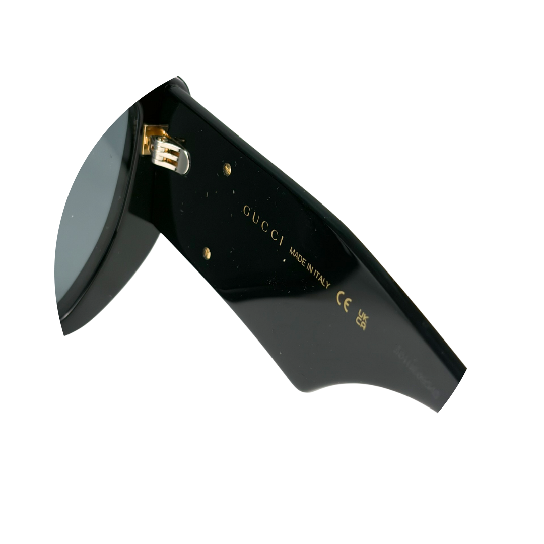 Gucci Black Geometric Sunglasses