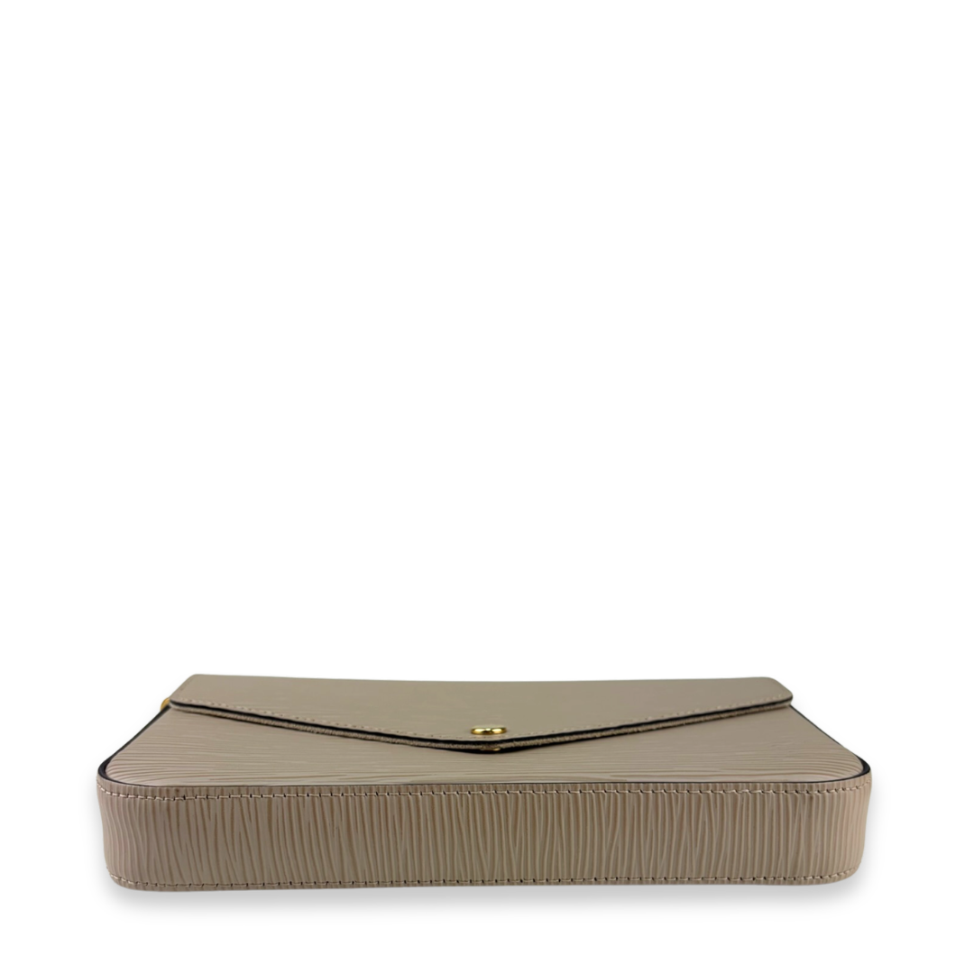 Louis Vuitton Beige Epi Leather Pochette Felicie