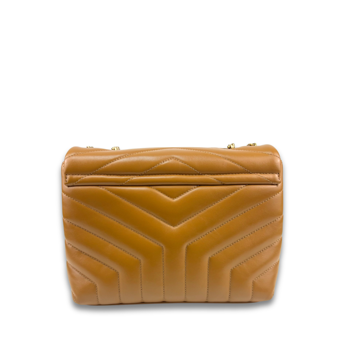 YSL Brown Small Loulou