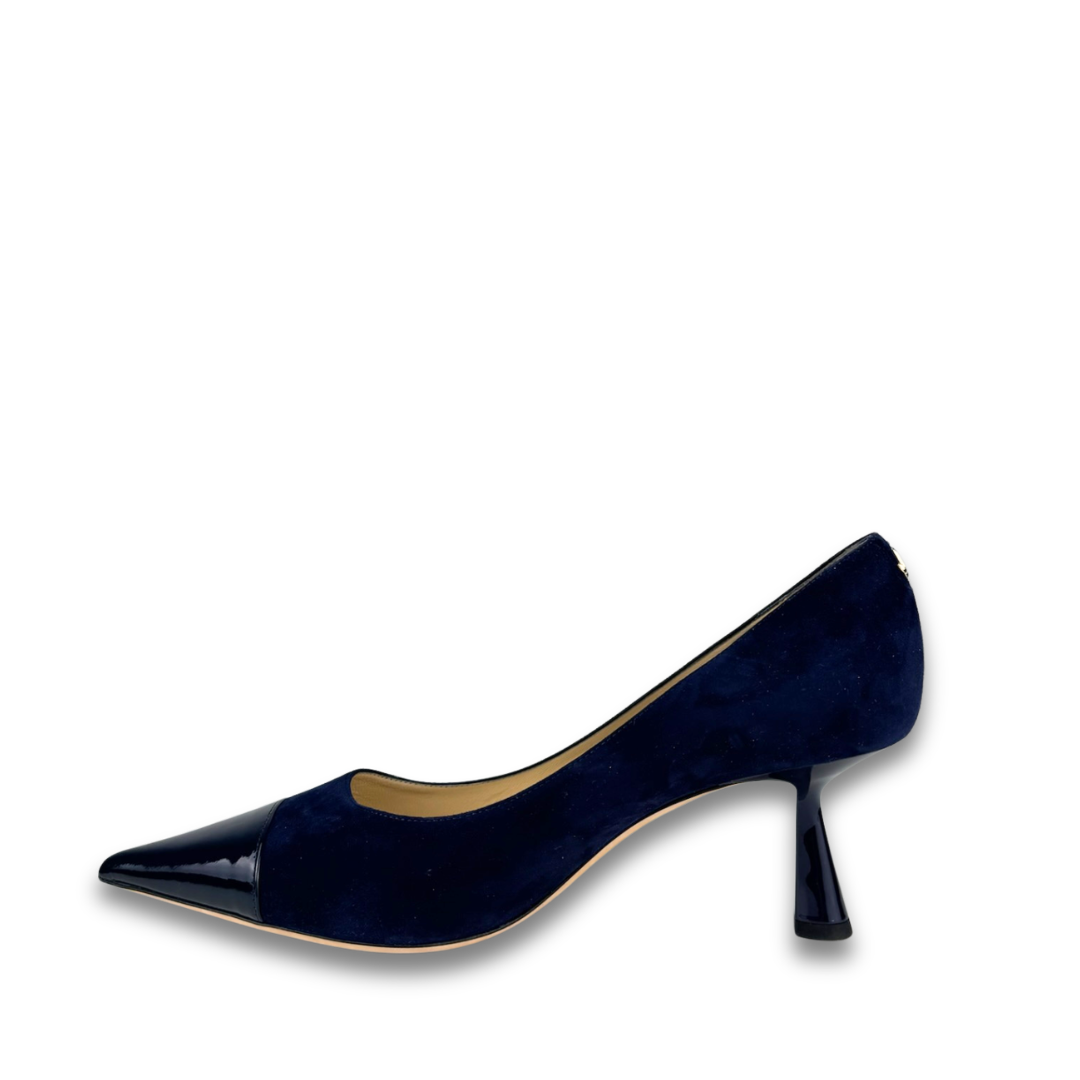 Jimmy Choo Navy Rene 65 Pumps - Size 39.5
