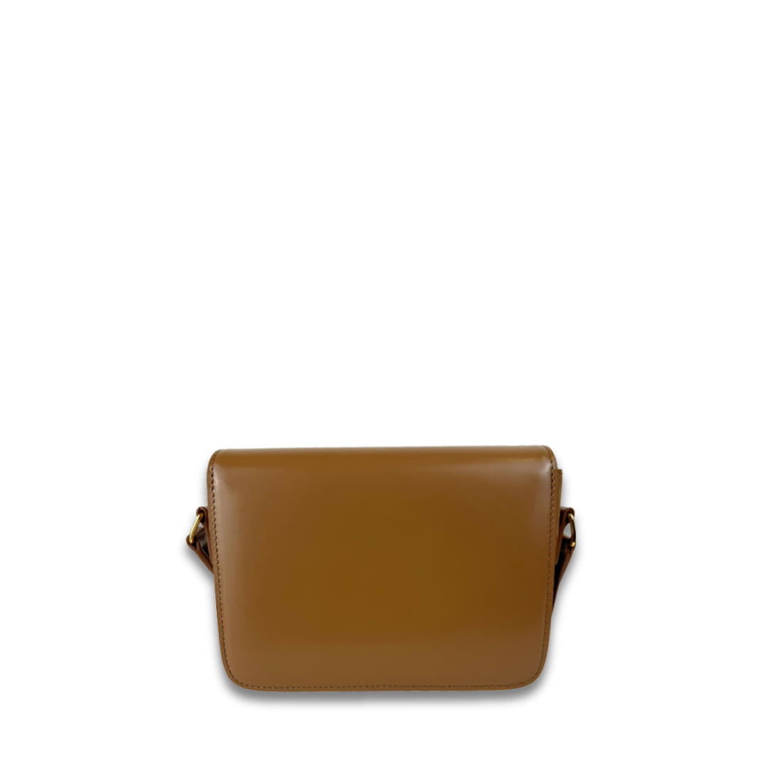 Celine Bronze Teen Triomphe Bag