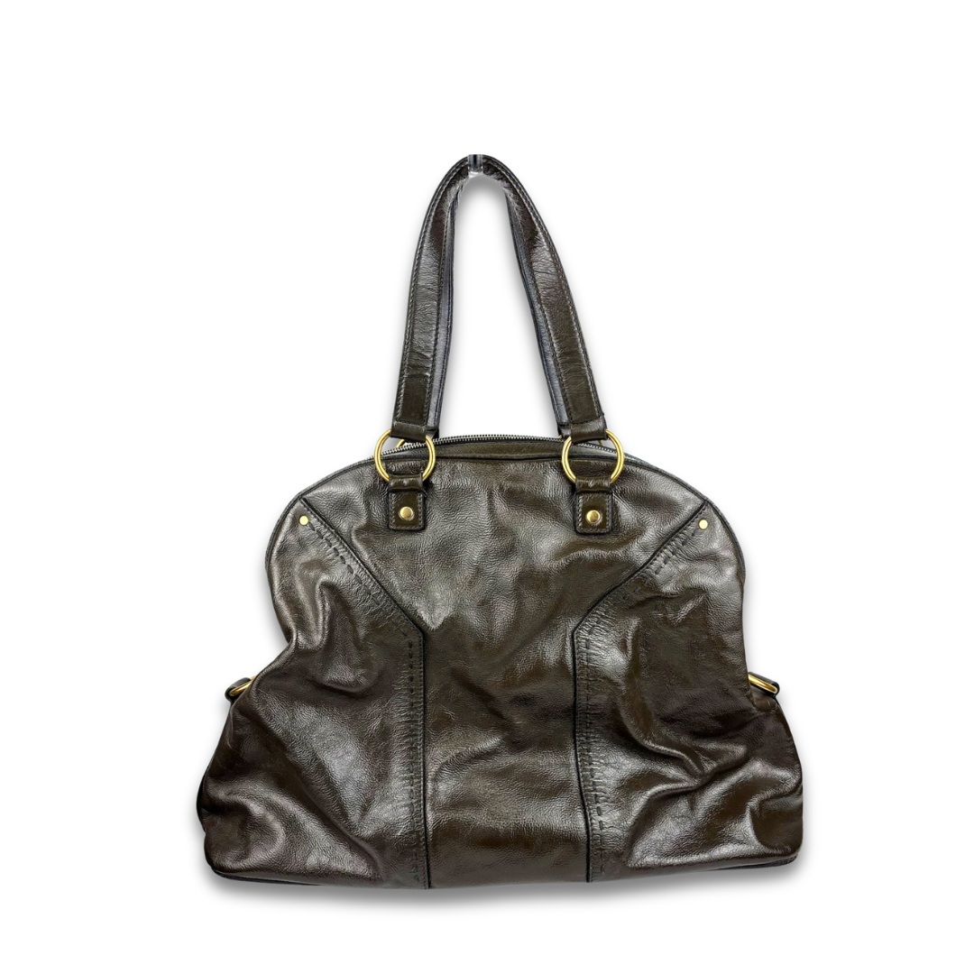 YSL Patent Leather Muse Bag