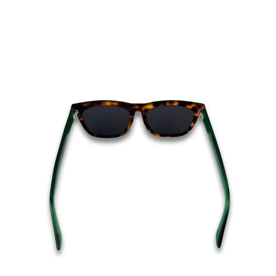 Gucci Tortoiseshell Web Sunglasses