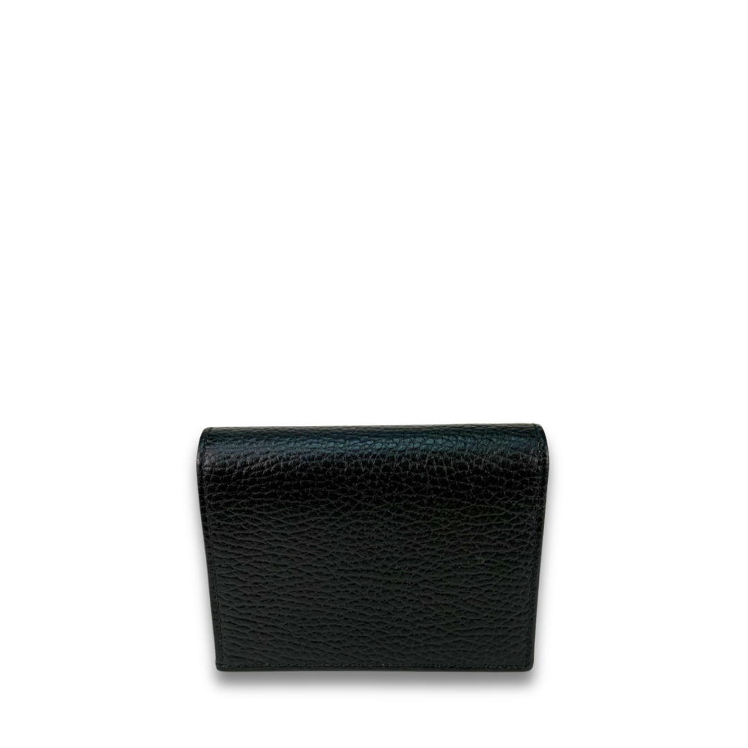 Gucci Black Marmont Compact Wallet