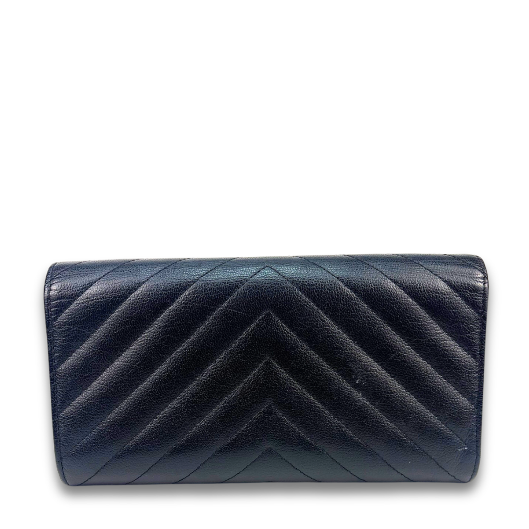 Chanel Chevron Classic Flap Wallet