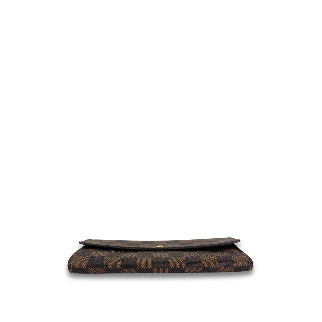 Louis Vuitton Damier Ebene Sarah Wallet