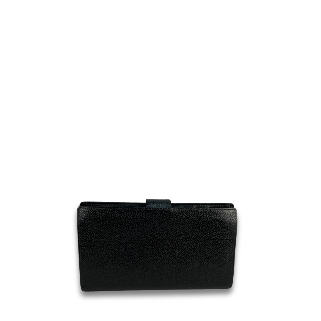 Chanel Caviar Long Wallet