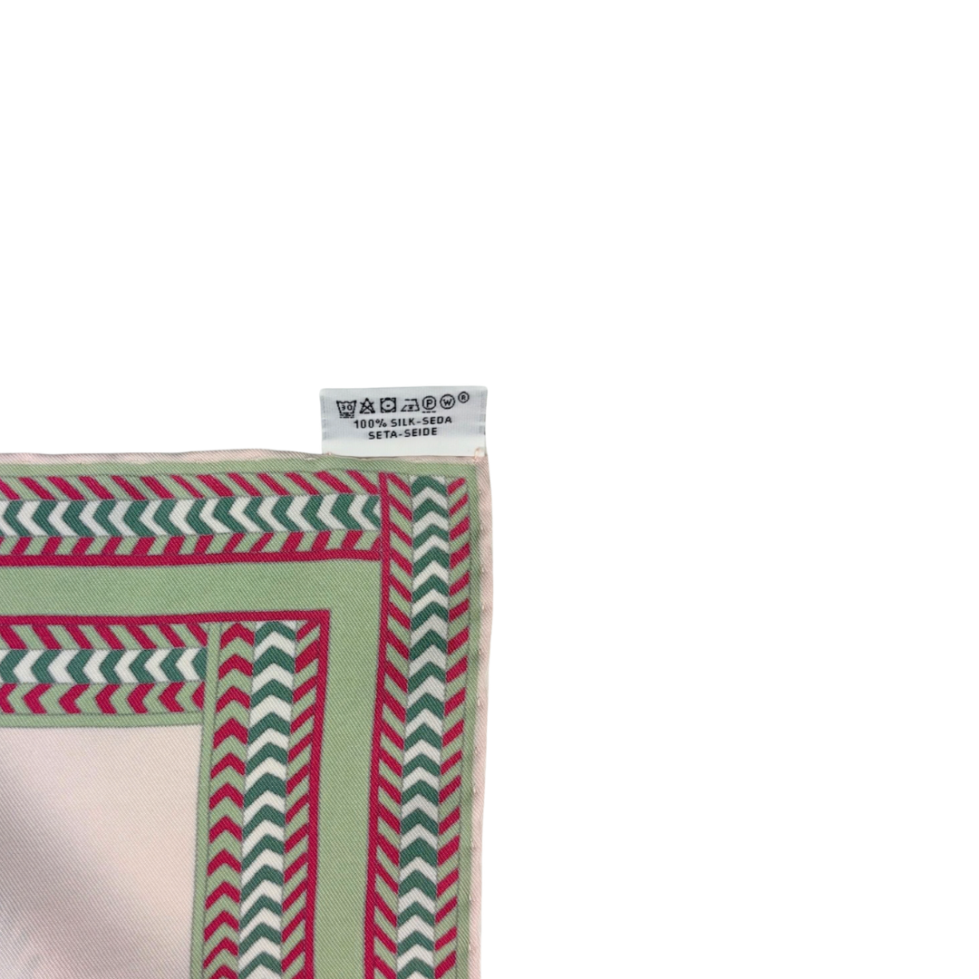 Hermès 'Selle Des Steppes' Silk Scarf 90
