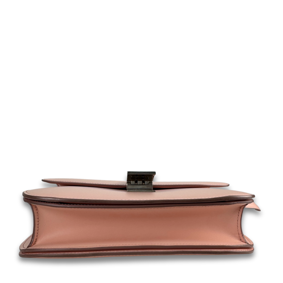 Celine Light Pink Small Calfskin Box Bag