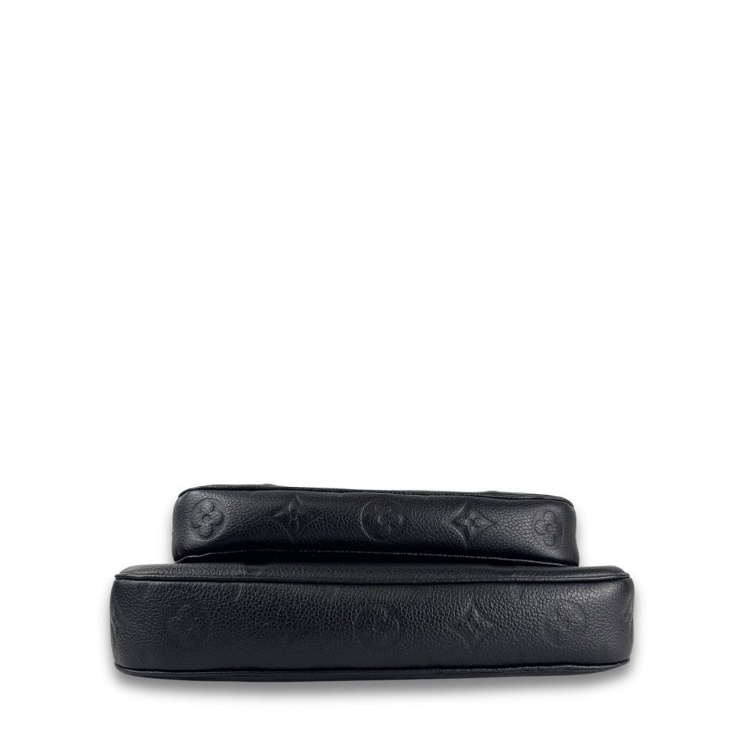 Louis Vuitton Black Empreinte Multi Pochette Accessoires