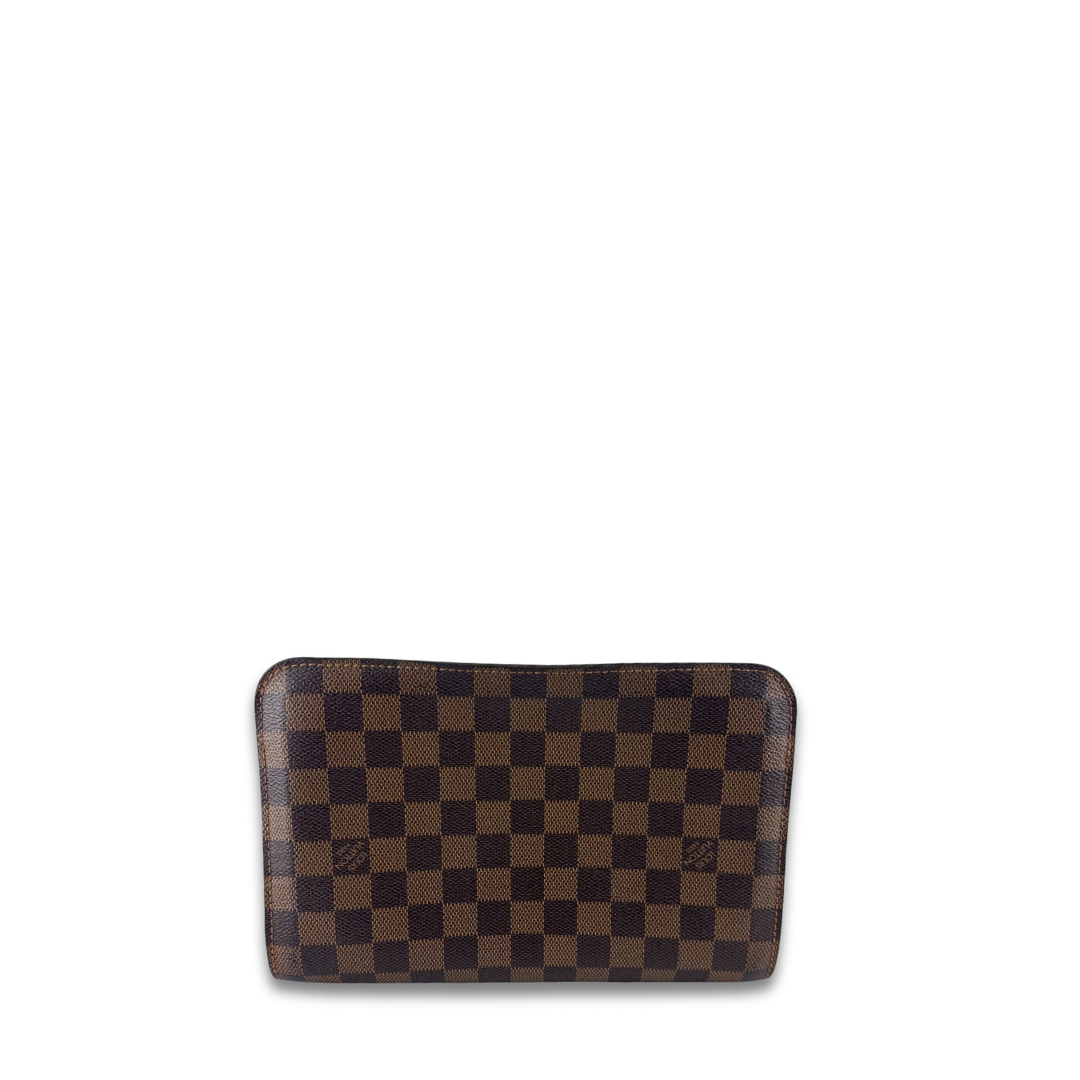 Louis Vuitton Damier Ebene Saint Louis Wristlet Clutch