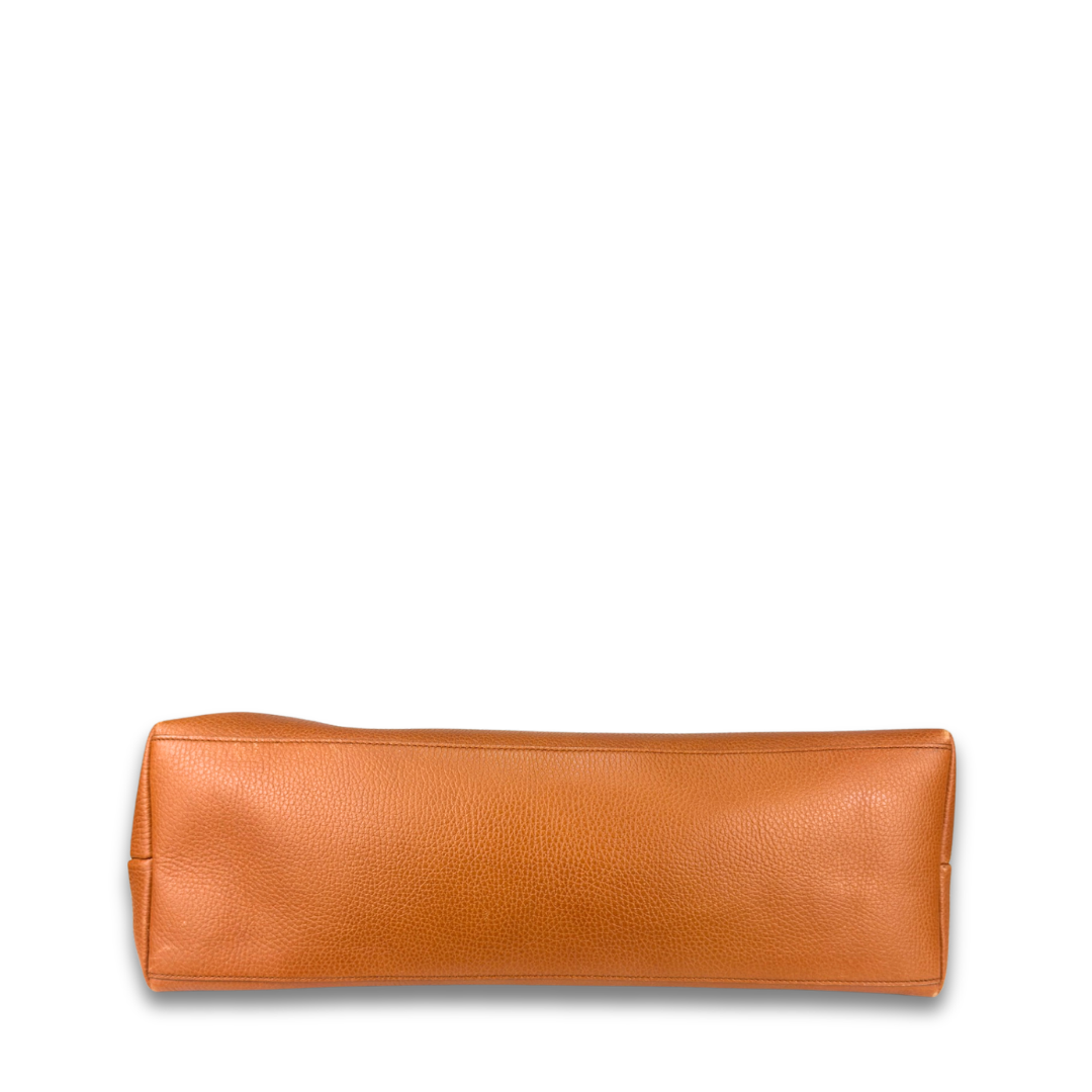 Gucci Brown Bamboo Leather Tote