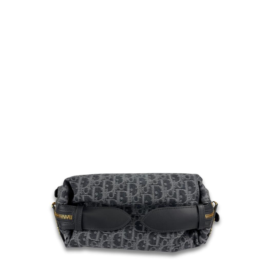 Dior Small Canvas D-Journey Shoulder Bag