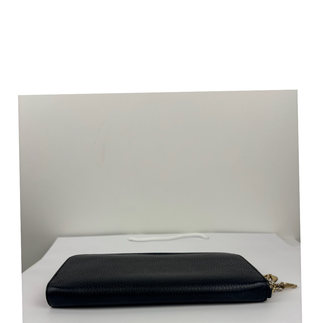 Dior Black Diorissimo Wallet