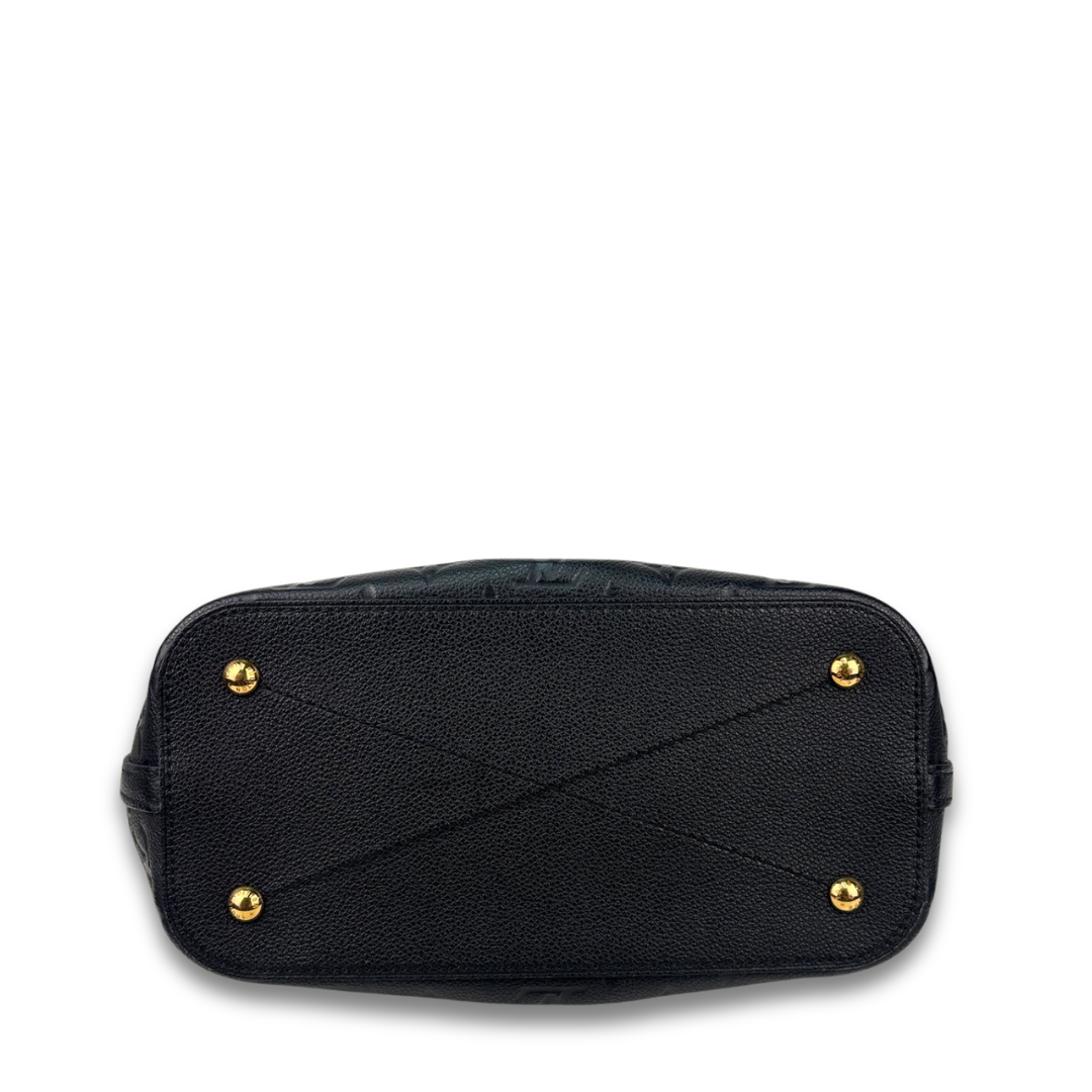Louis Vuitton Black Empreinte Mazarine PM
