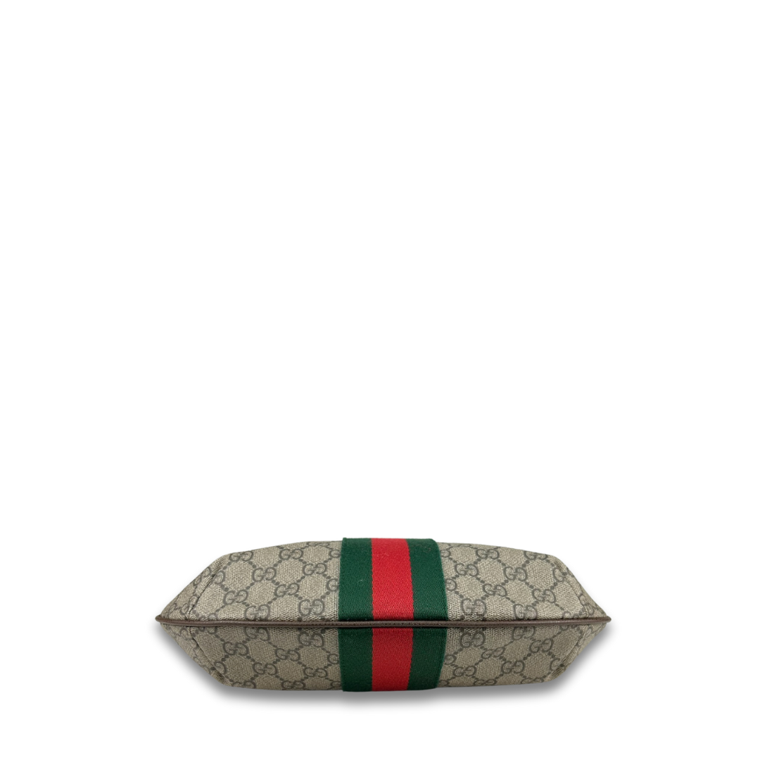 Gucci Supreme Ophidia Small Half Moon Messenger
