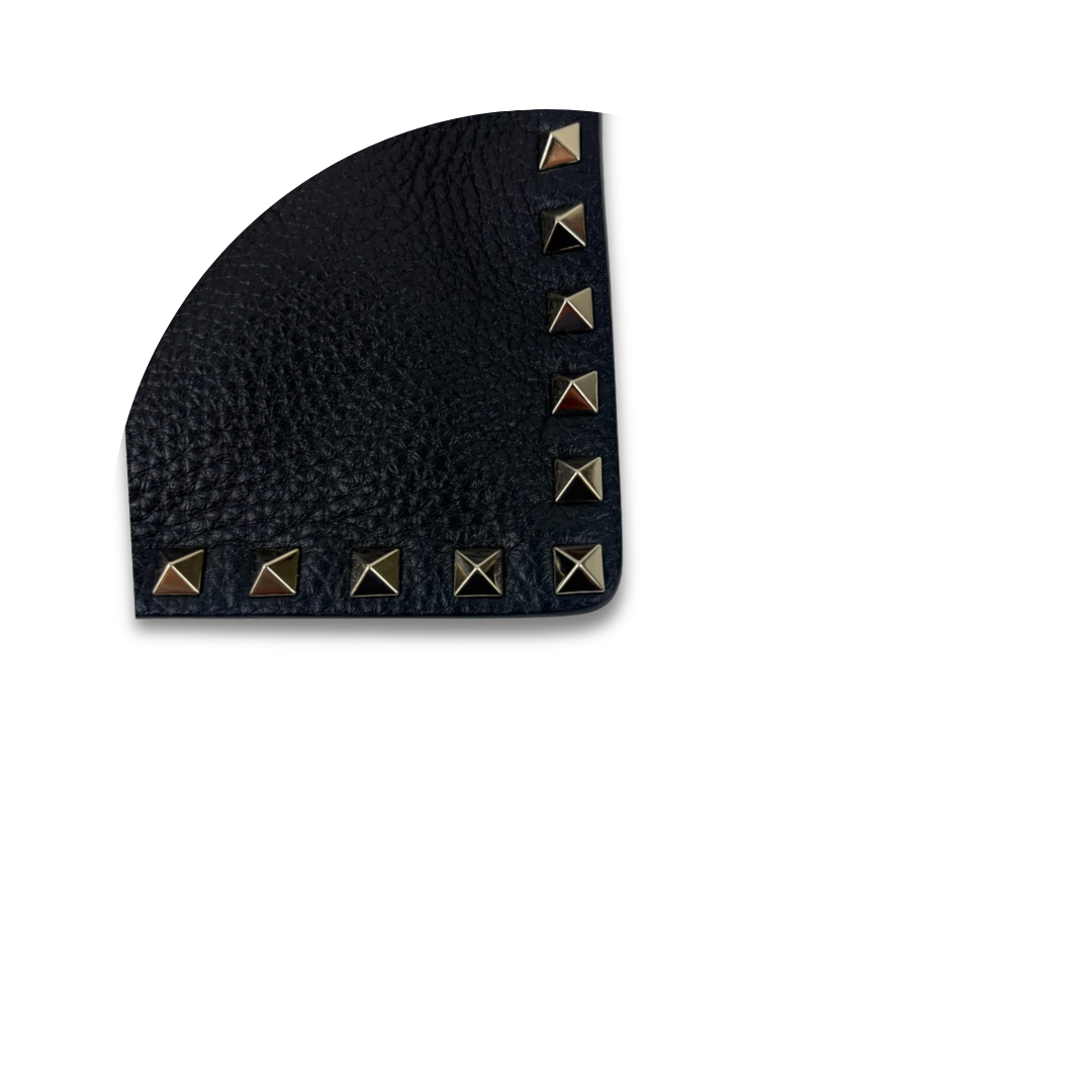 Valentino Rockstud Zipper Clutch