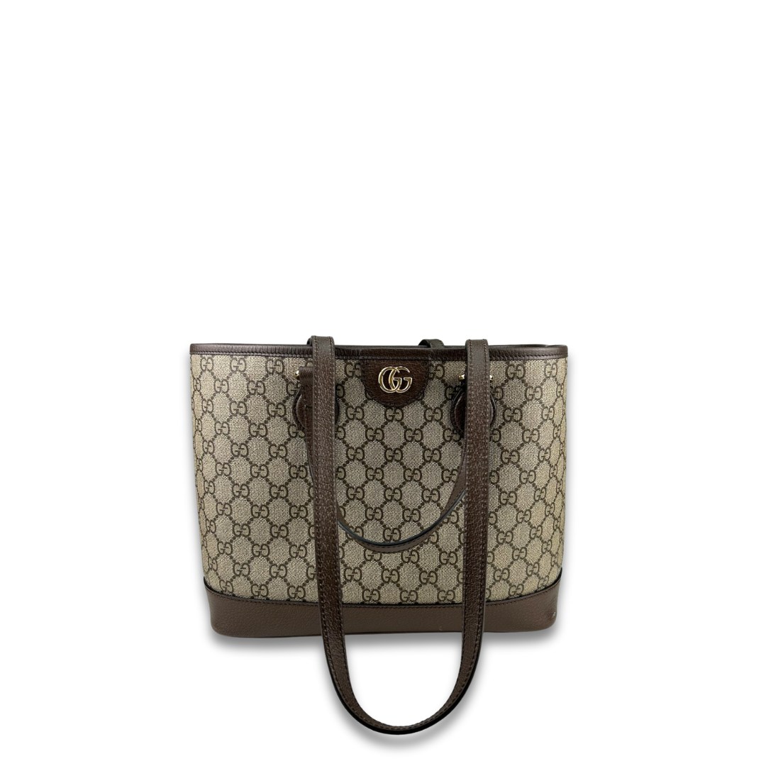Gucci Supreme Small Ophidia Shoulder Tote