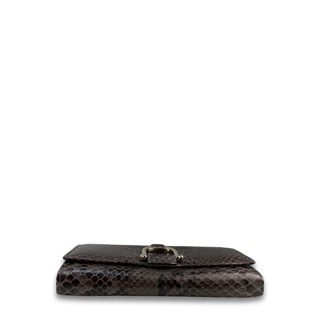 Gucci Greenwich Python Wallet