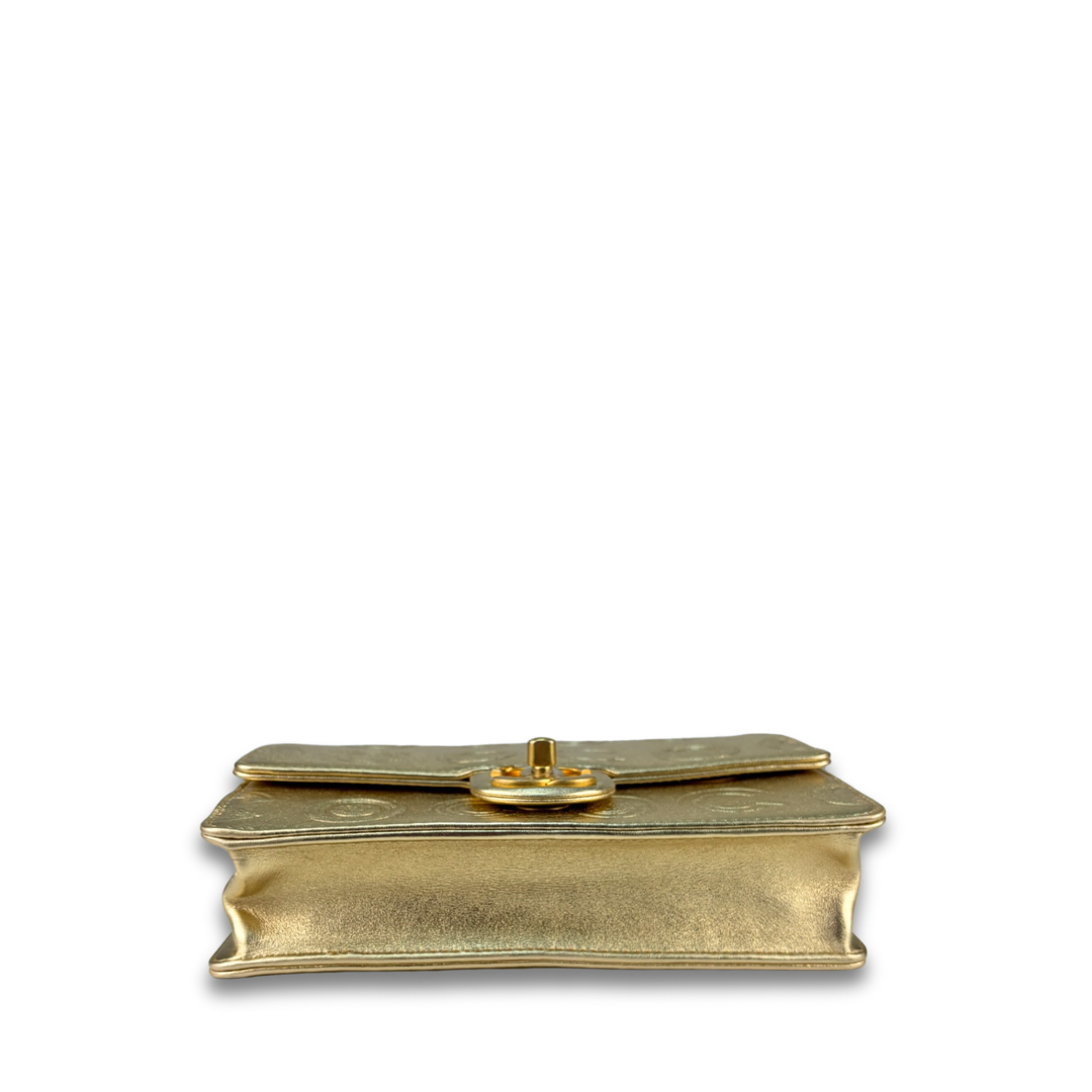 Chanel Metallic Cocallover Small Flap Bag