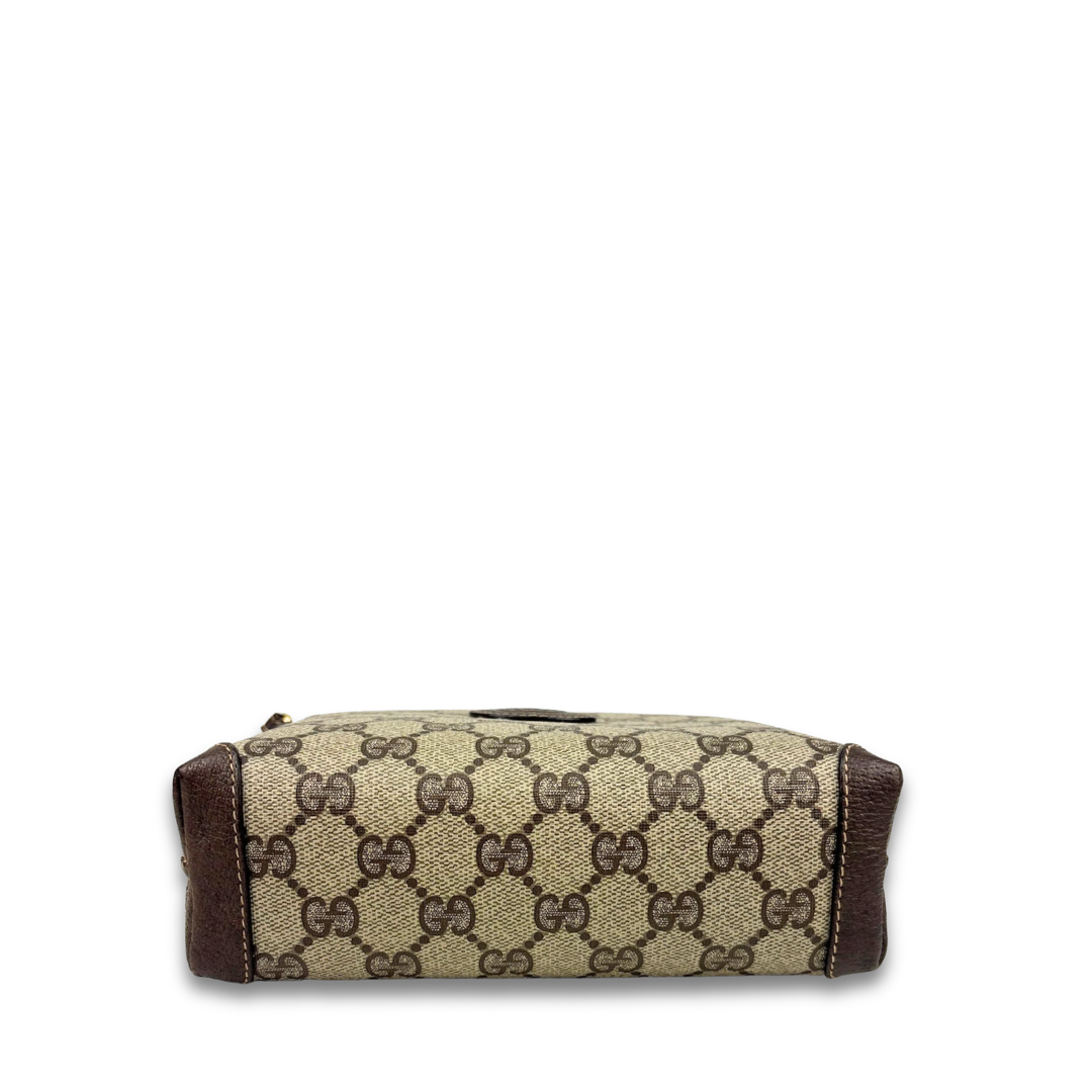 Gucci Brown GG Supreme Square Crossbody
