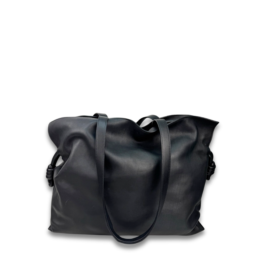 Loewe Large Black Flamenco Tote