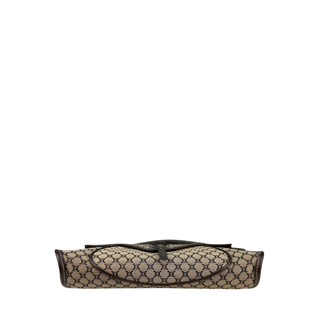 Celine Macadam Canvas Shoulder Bag