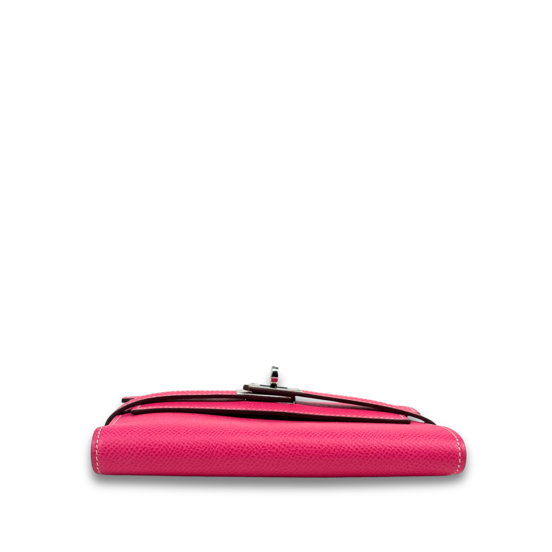 Hermès Hot Pink Epsom Kelly Medium Wallet