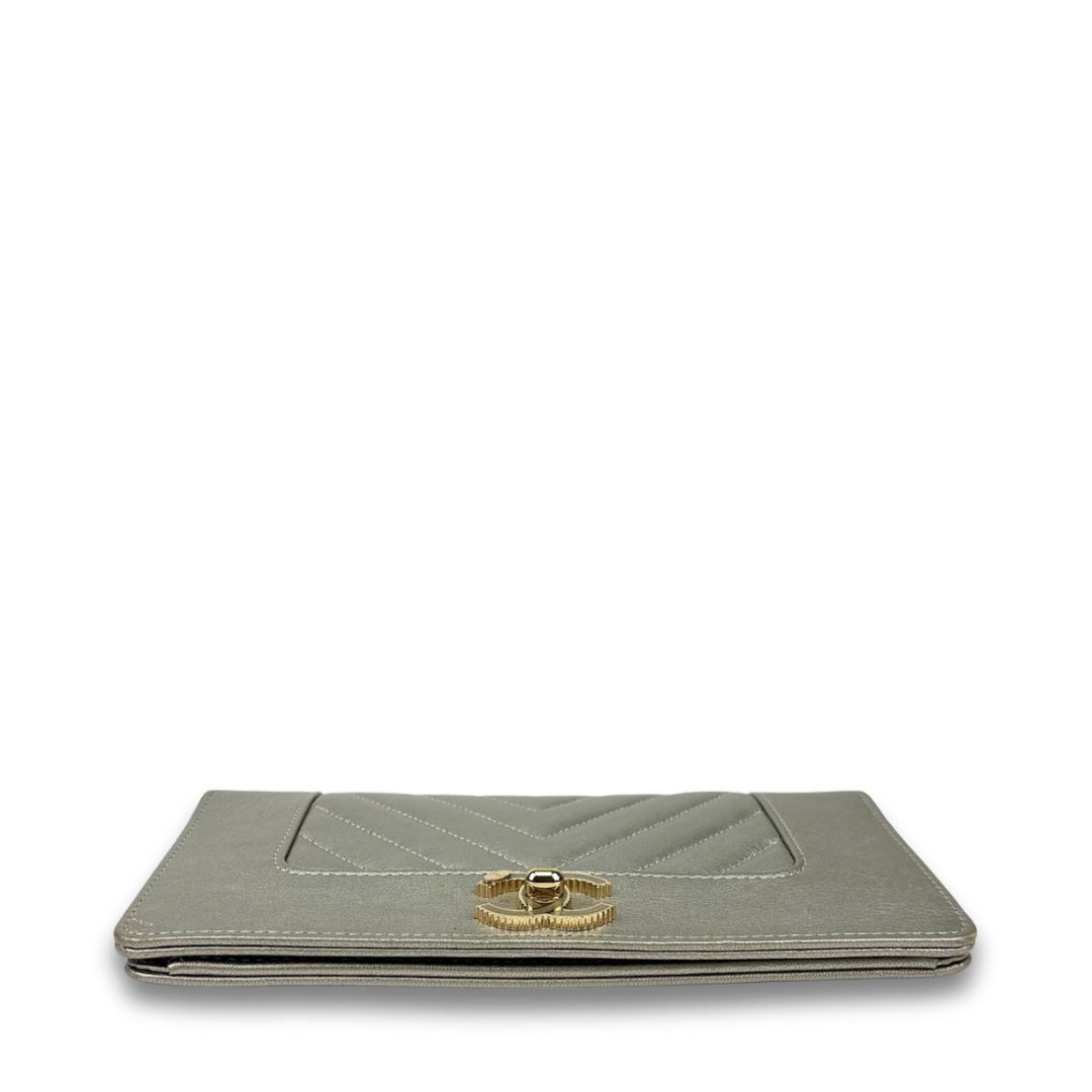 Chanel Metallic Mademoiselle Wallet