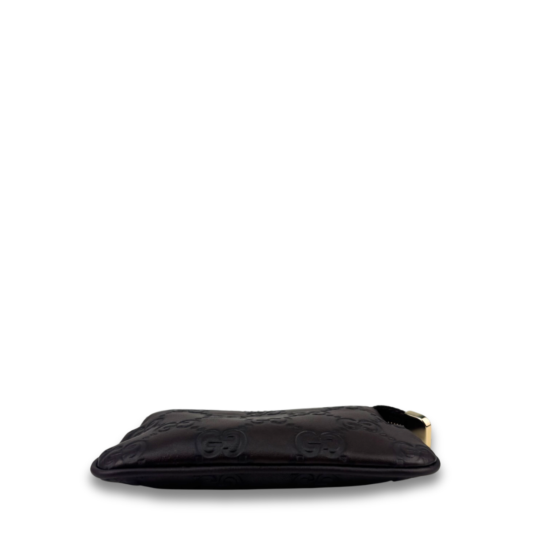 Gucci Brown Guccissima Key Pouch