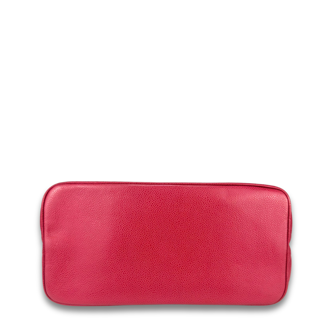 Chanel Pink Caviar Medallion Tote